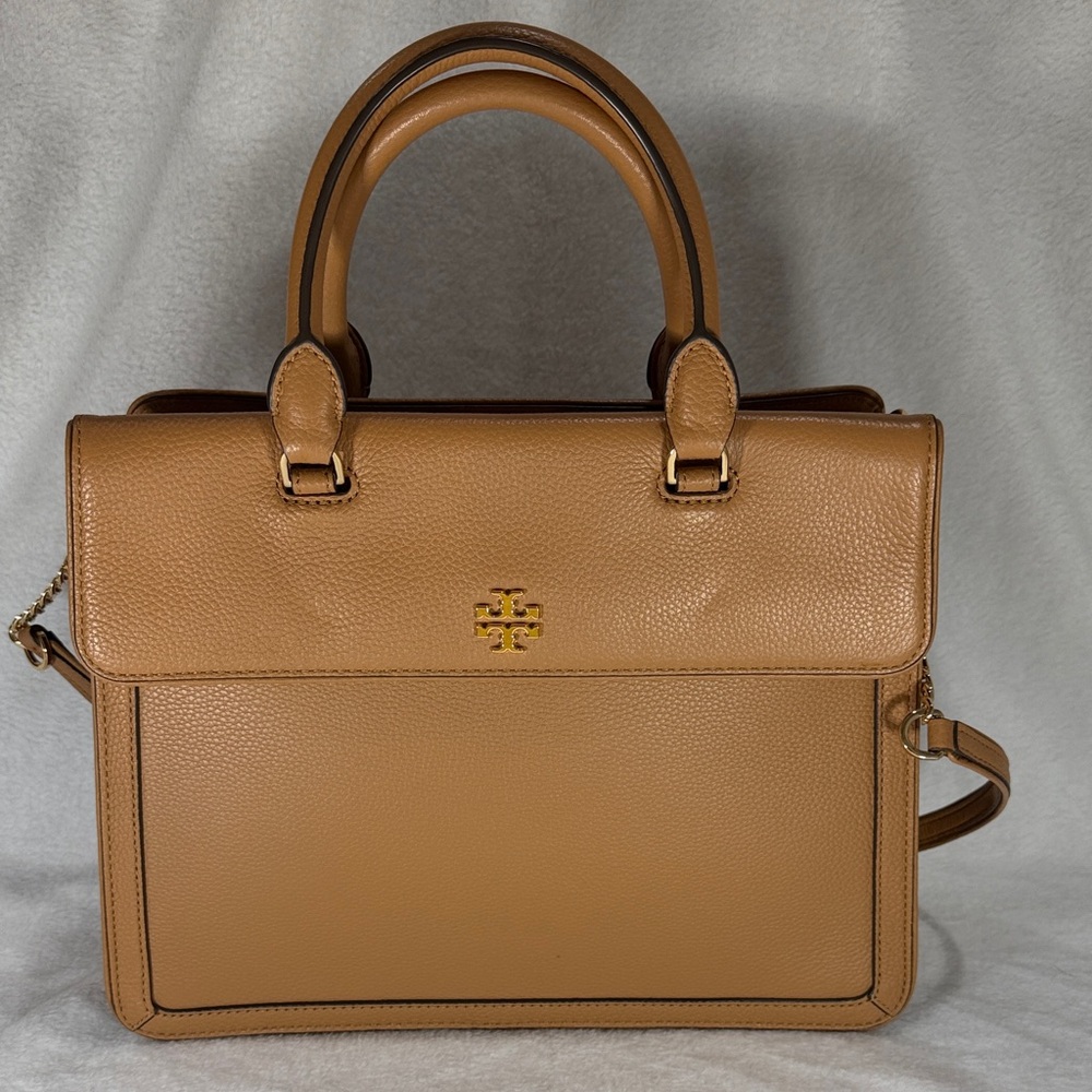 Tory Burch Leather Satchel Handbag